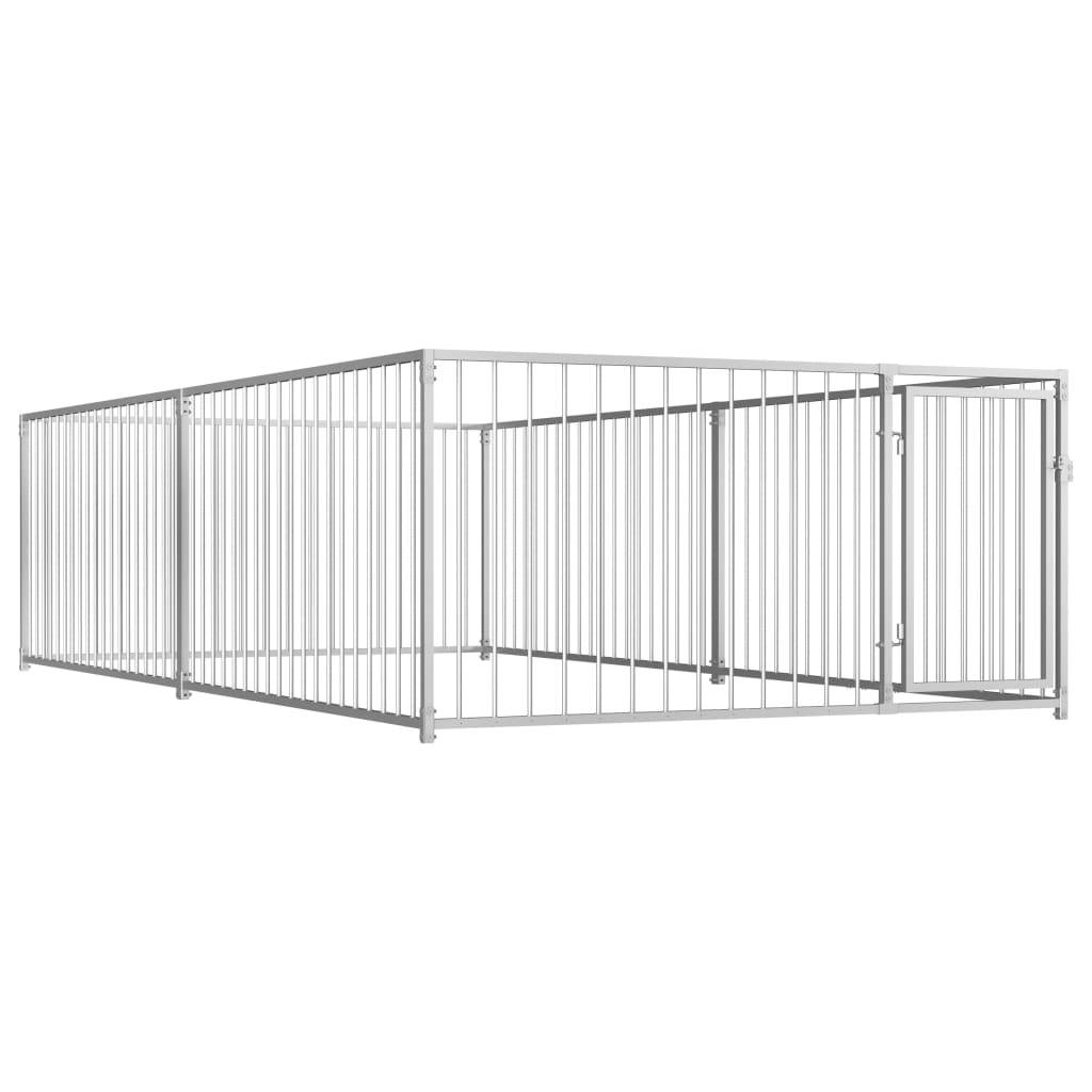 Vidaxl - Chenil d'extérieur pour chiens 200 x 400 x 100 cm vidaXL 144490 - Image 2