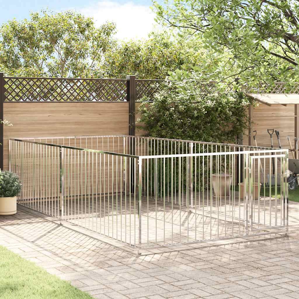 Vidaxl - Chenil d'extérieur pour chiens 200 x 400 x 100 cm vidaXL 144490 - Image 1