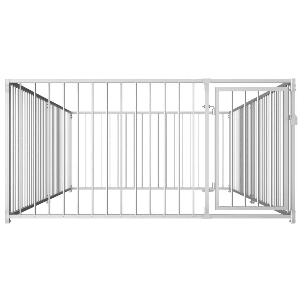 Vidaxl - Chenil d'extérieur pour chiens 200 x 400 x 100 cm vidaXL 144490 - Image 6