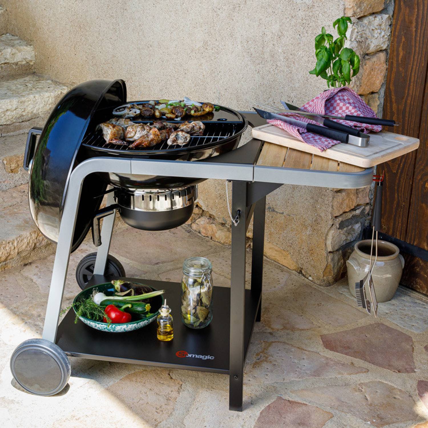 Somagic - Barbecue à charbon 57cm 338570 Somagic - Image 3