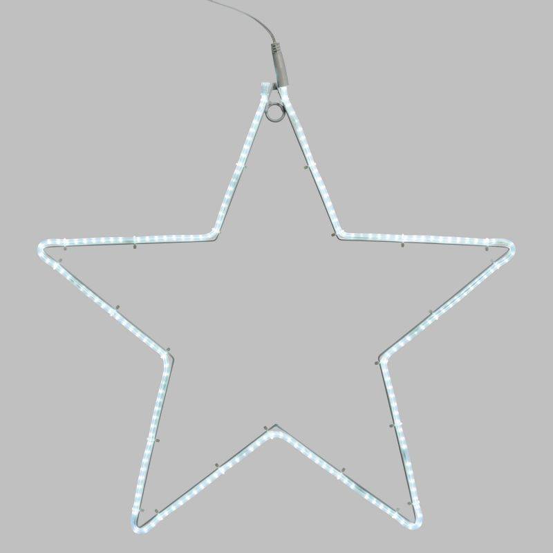 Lotti - Etoile lumineuse 55CM 192 LED blanc froid flash scintillant 24V tube néon IP44 extérieur Lotti - Image 8