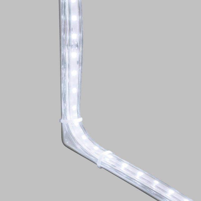 Lotti - Etoile lumineuse 55CM 192 LED blanc froid flash scintillant 24V tube néon IP44 extérieur Lotti - Image 6