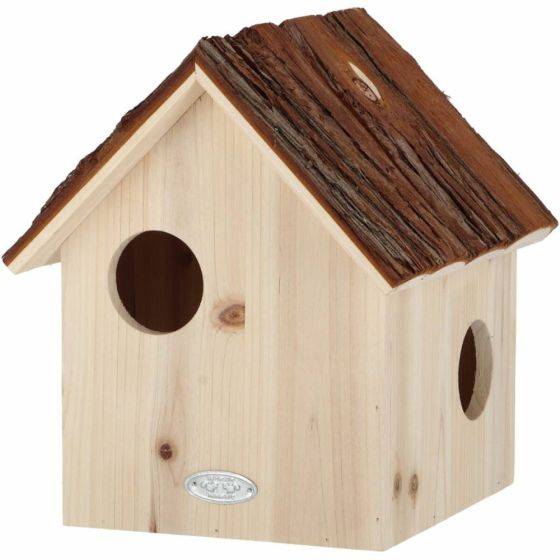 Esschert Design - Esschert Design - Nichoir à écureuil avec toît en écorce - Image 1