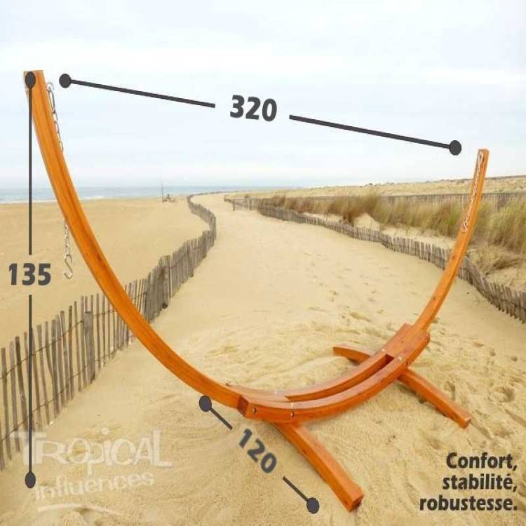 Tropical Hamac - Support hamac Meleze Latino relax L - Tropical Hamac - Image 2