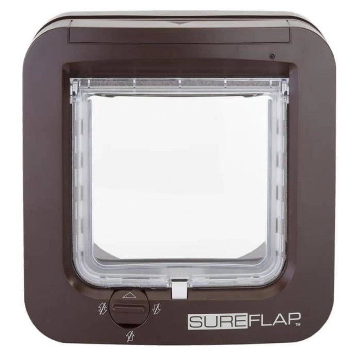 Sans Marque - Sureflap Chatiere A Puce Electronique Marron - Image 4