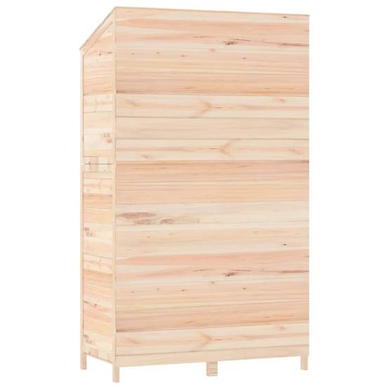 Vidaxl - Remise de jardin 102x52x174,5 cm Bois de sapin solide vidaXL 152190 - Image 7
