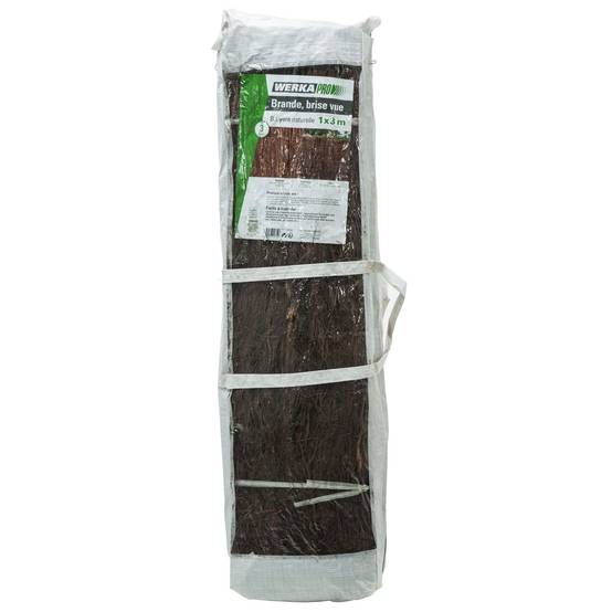 Brise vue brande de bruyère 3000g/m2 WERKA PRO - 1 x 3 m - Image 5