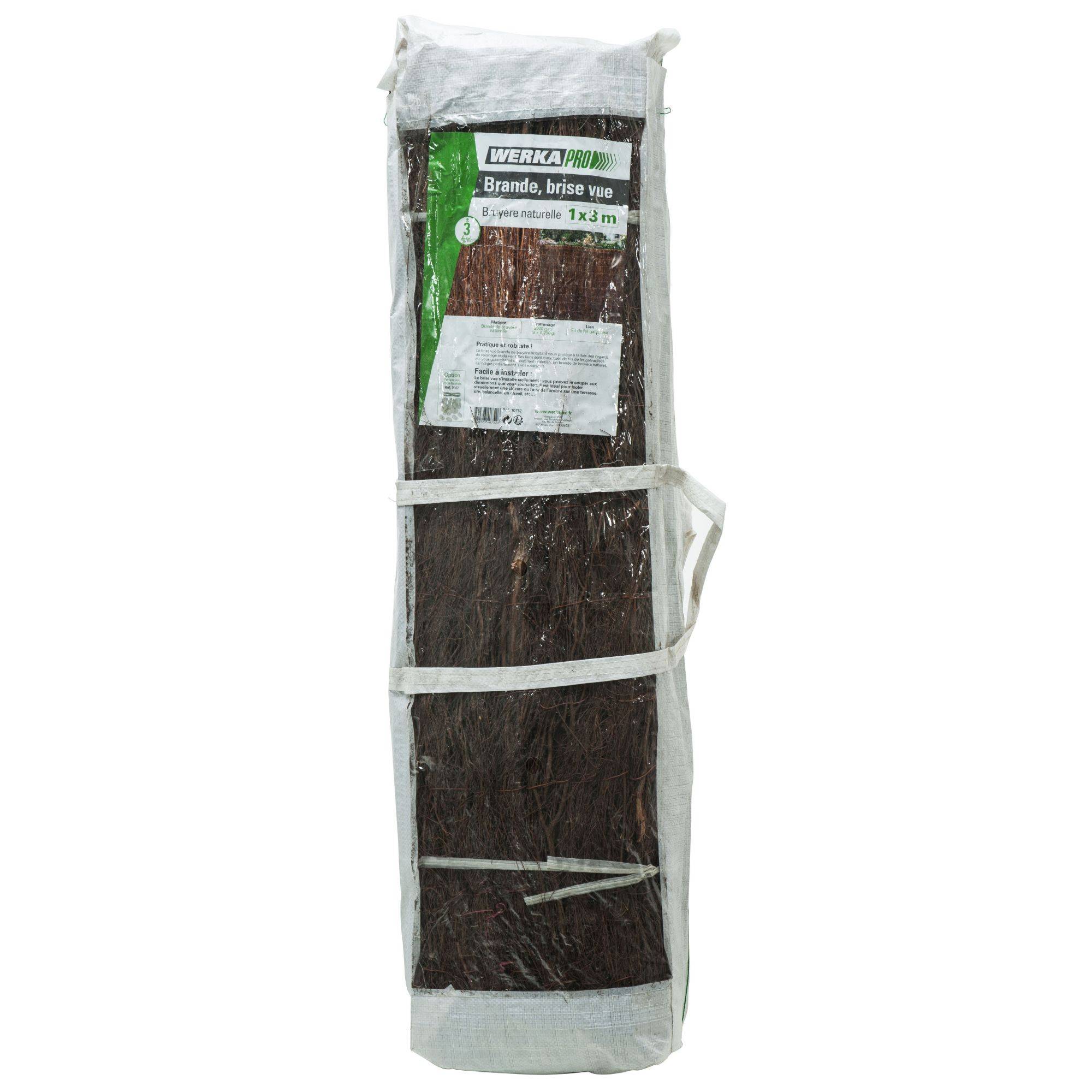 Brise vue brande de bruyère 3000g/m2 WERKA PRO - 1 x 3 m - Image 5
