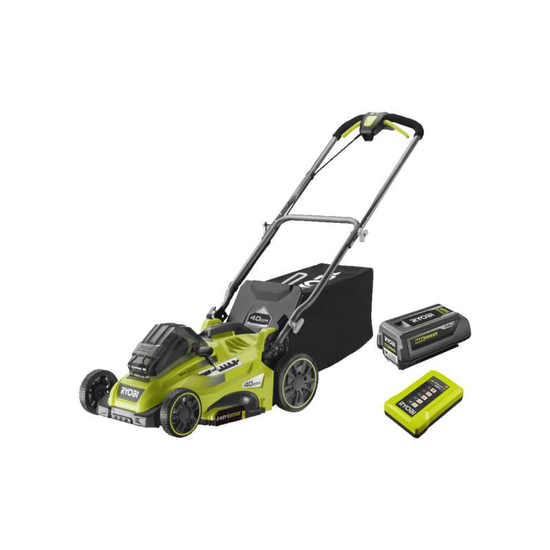 Ryobi - Tondeuse RYOBI 36V - coupe 40cm - 1 batterie 5,0Ah - 1 chargeur - RLM36X41H50PG - Image 1