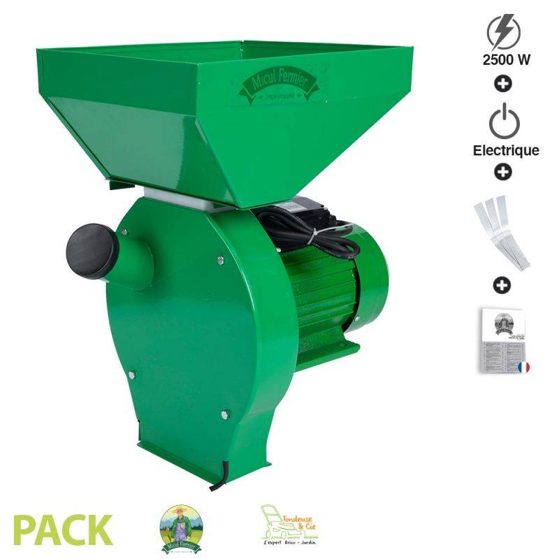 Moulin à céréales électrique puissance 2500W Fermier GF-0758 - Image 1