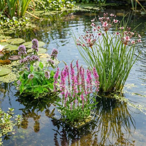 0 - Salicaire Plante Berge Bassin - Floraison Violette - Rustique - 9 Pièces - Image 3