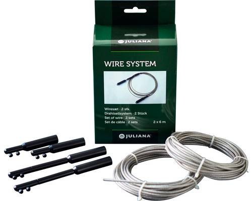 Juliana - Kit de cables pour serre de jardin - Image 1