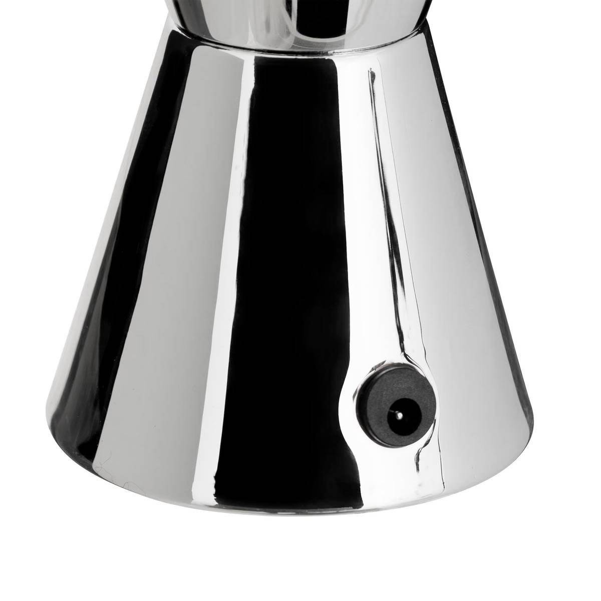 Lampe à Poser Tornade "Lava" 36cm Argent - Image 2