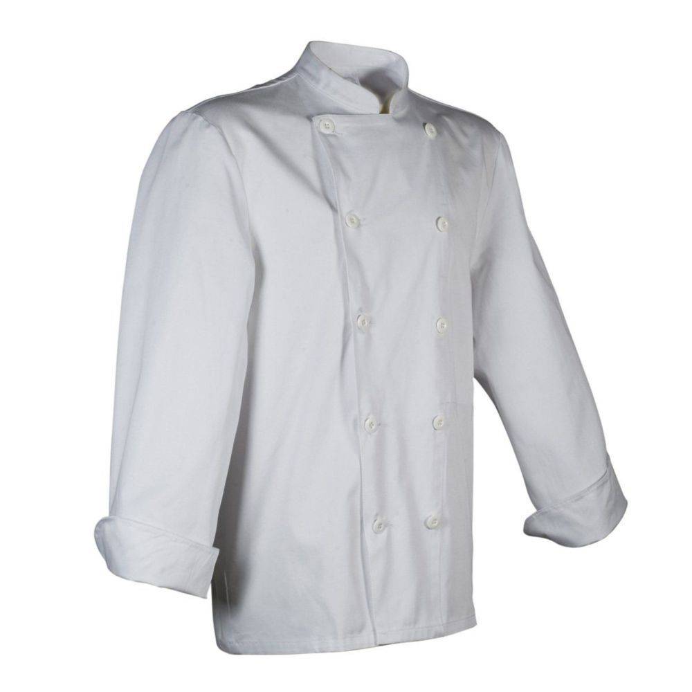 Veste Cuisine manches longues Robur TAMISE Blanc 5XL - Image 2