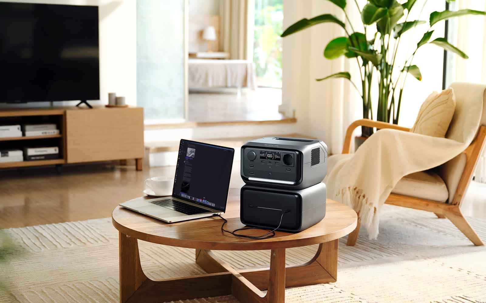 EcoFlow RIVER 3 Max Plus – Station Électrique capacité 858 Wh avec EB600 - Image 8