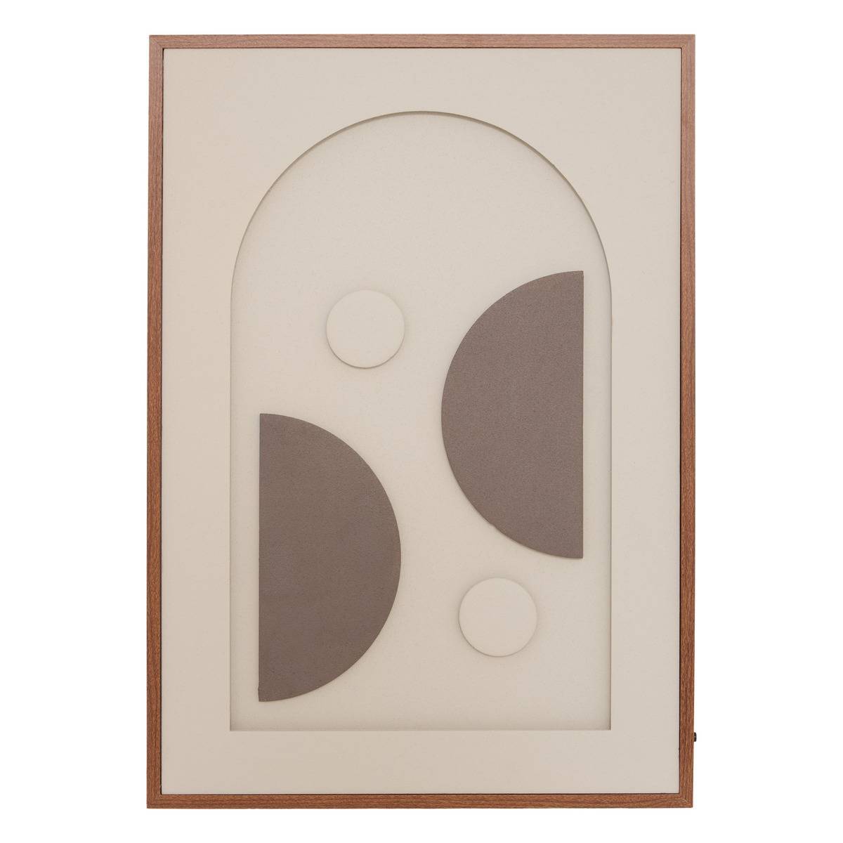Atmosphera - Toile LED Tiara rectangulaire 48x68cm blanc - Atmosphera Créateur d'intérieur - Image 2