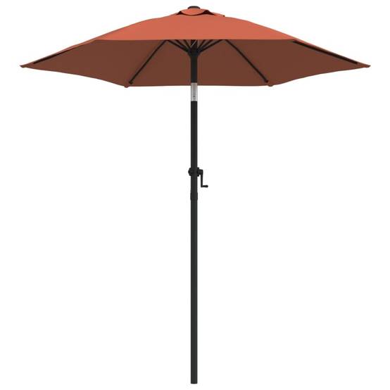 Parasol de jardin - Parasol Terre cuite 200x224 cm Aluminium - Image 1
