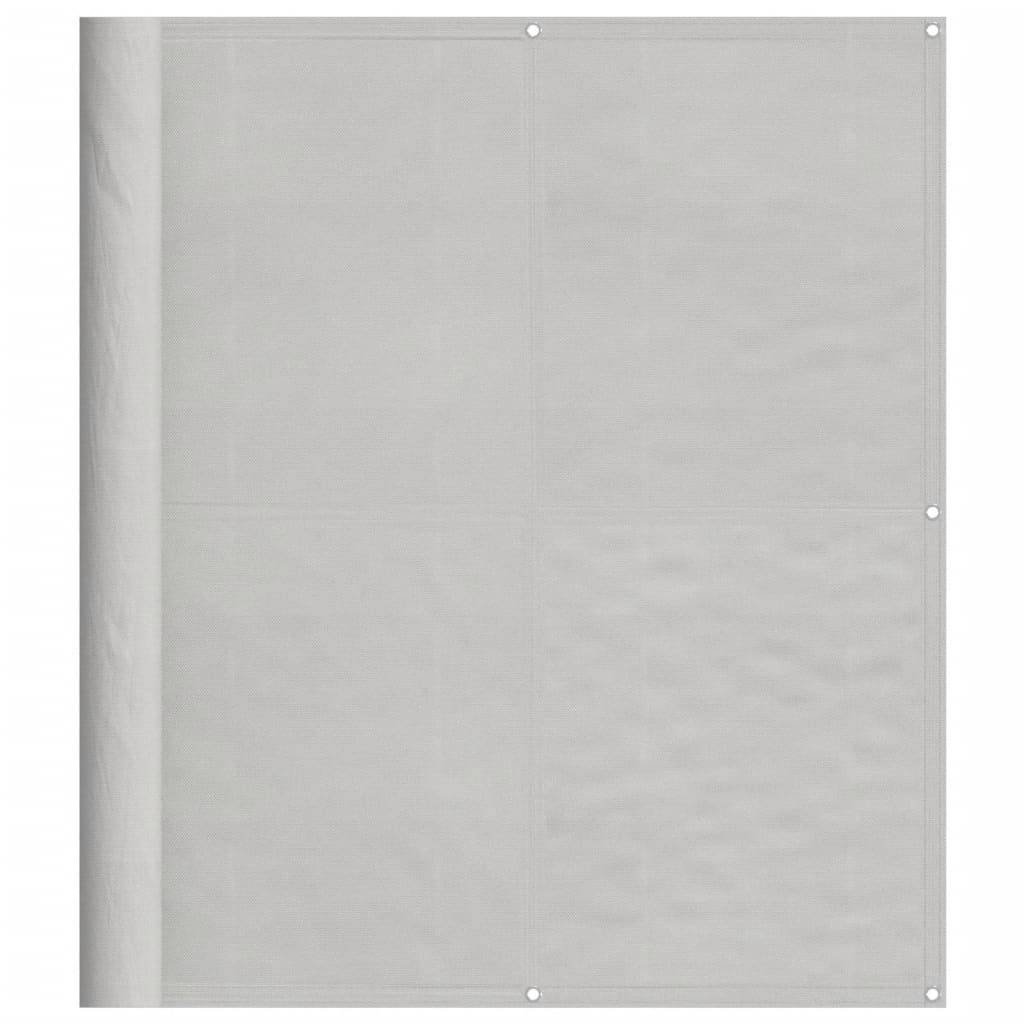 Écran de balcon polyester oxford gris clair 120 x 1000 cm - PANGIVO - Image 2