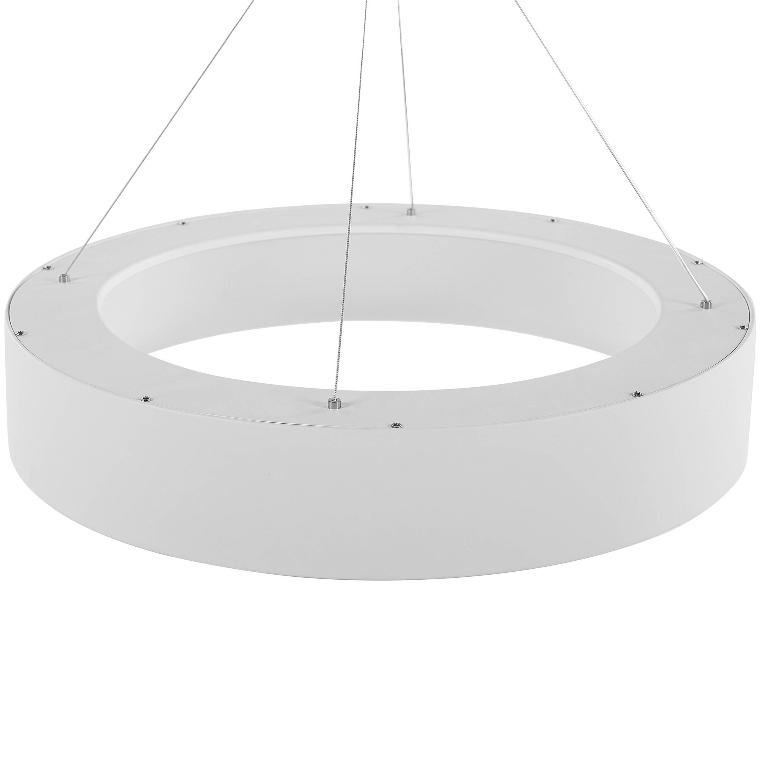 Beliani - Lampe suspension Acier Blanc LENYA - Beliani - Image 5