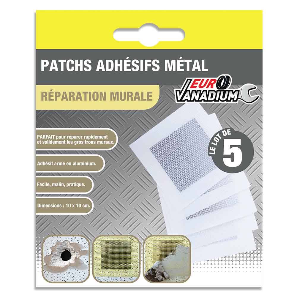 Patch de réparation pour plaque de plâtre - Lot de 5 - Image 3