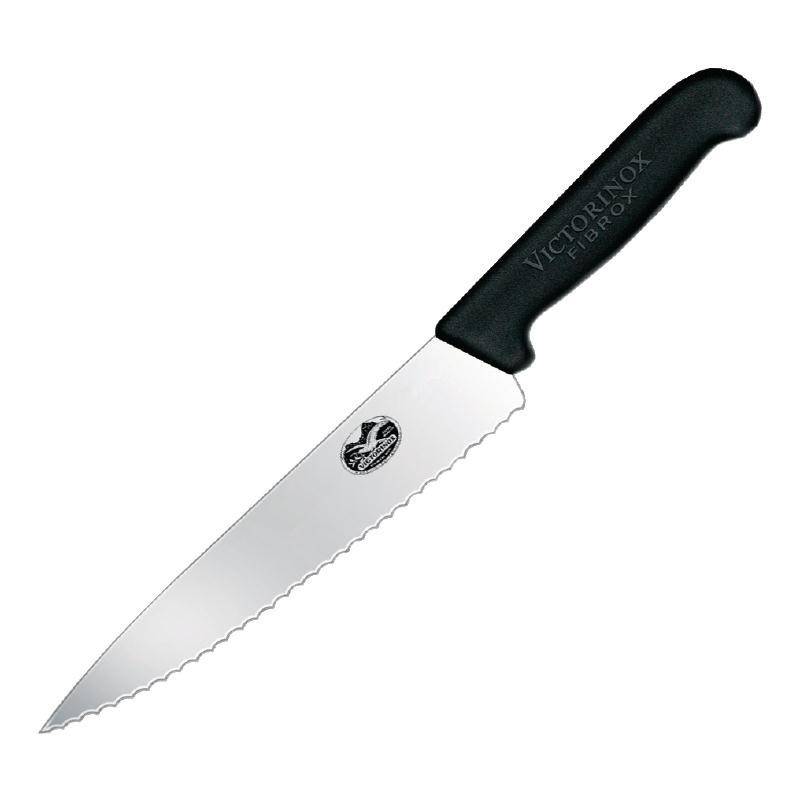 Couteau de Cuisinier - Lame Dentée 220 mm - Victorinox - Image 6