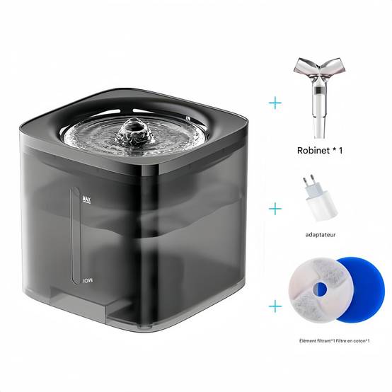 IntiMeg - Fontaine à eau 2 litres pour chats et petits chiens Vert IntiMeg - Image 2