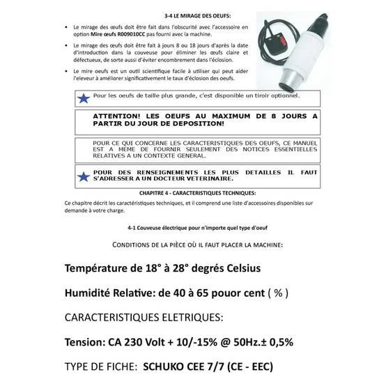 Couveuse Automatique Évolutive Pro Maino 49 à 147 oeufs MAINO - Image 10