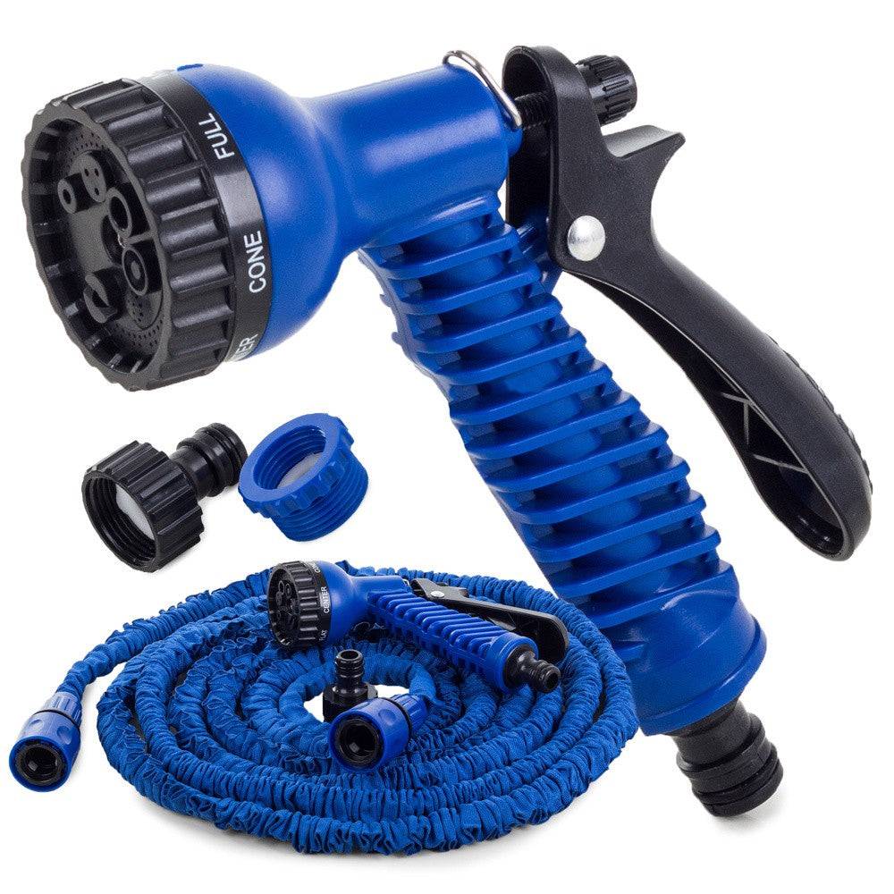 Tuyau d'arrosage extensible et durable, pistolet de 15 m - Image 1