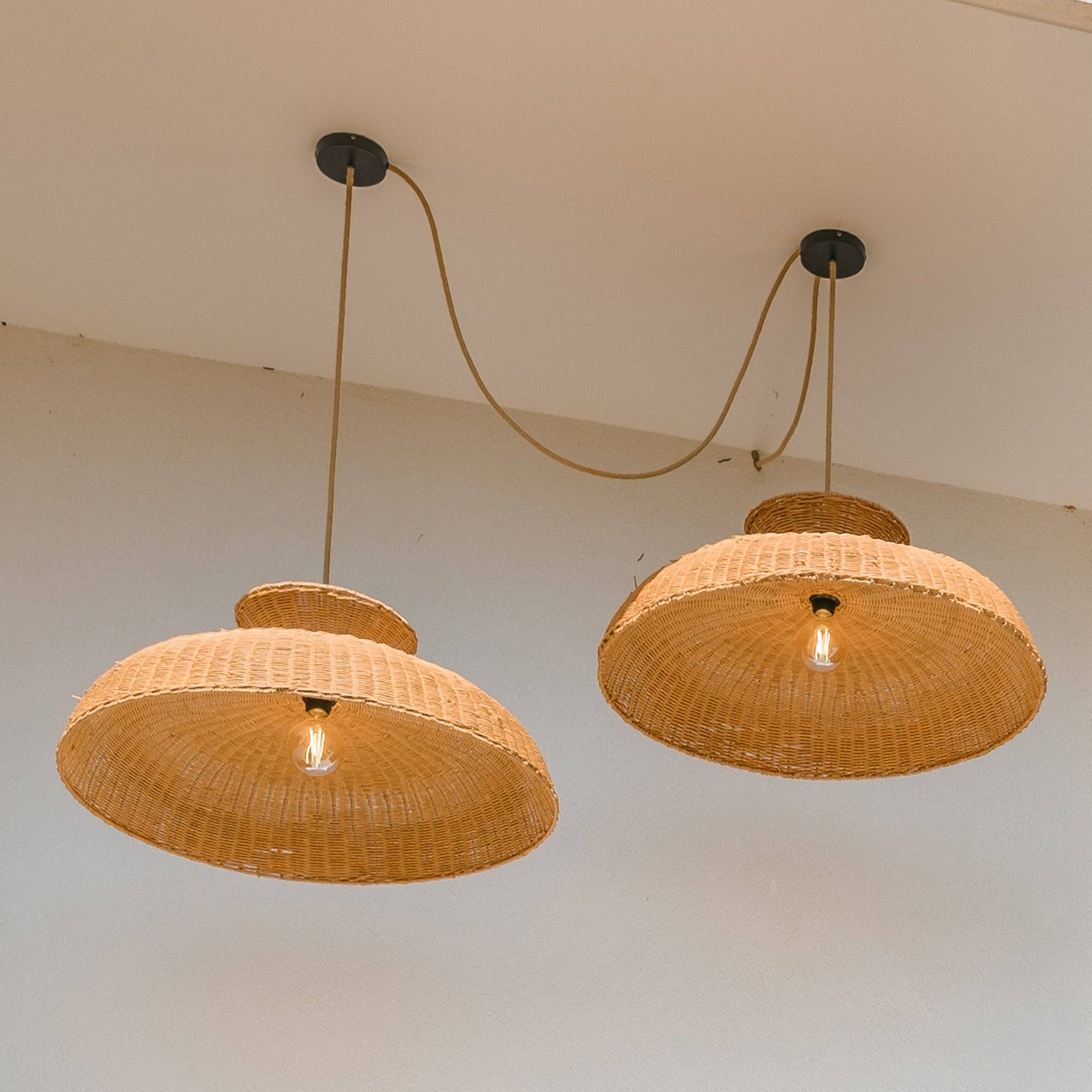 Lumisky - Abat jour naturel seul DARMA INDOOR H30cm - Image 4