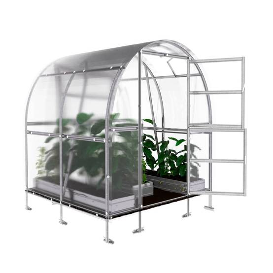 Serre KLASIKA SLIM 2 x 2 m (4 m²) , 4 mm avec revêtement en polycarbonate - Image 3