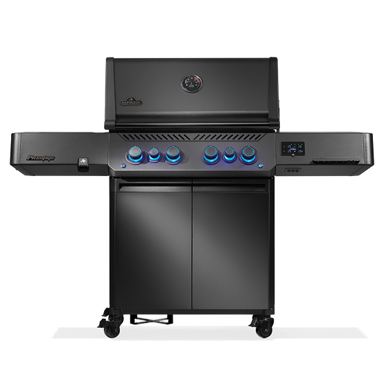Napoleon - Barbecue à gaz Prestige 500 + Sizzle Zone + Brûleur arrière - Connecté - Phantom - Image 1