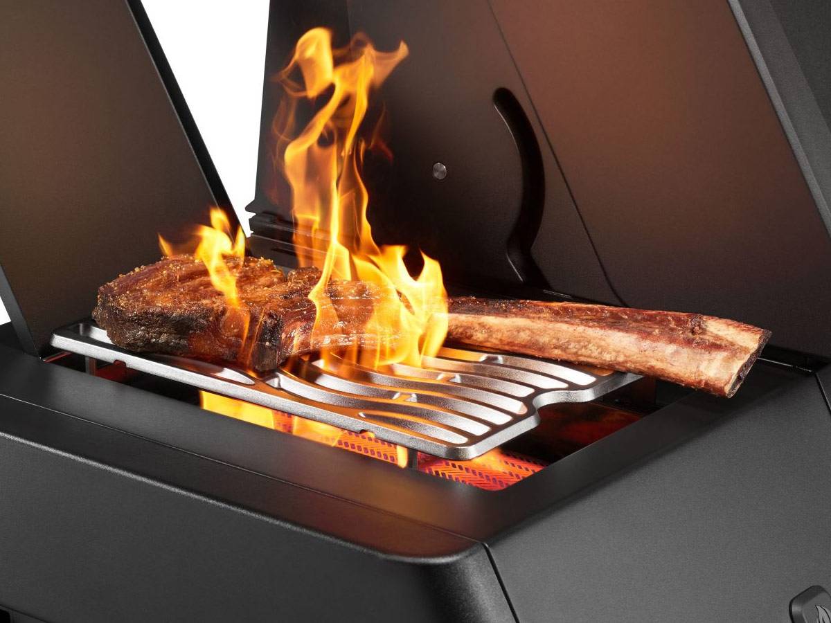 Napoleon - Barbecue à gaz Prestige 500 + Sizzle Zone + Brûleur arrière - Connecté - Phantom - Image 9