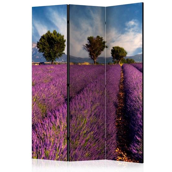 Paravent 3 Volets "Lavender Field in Provence, France" 135x172cm - Image 1