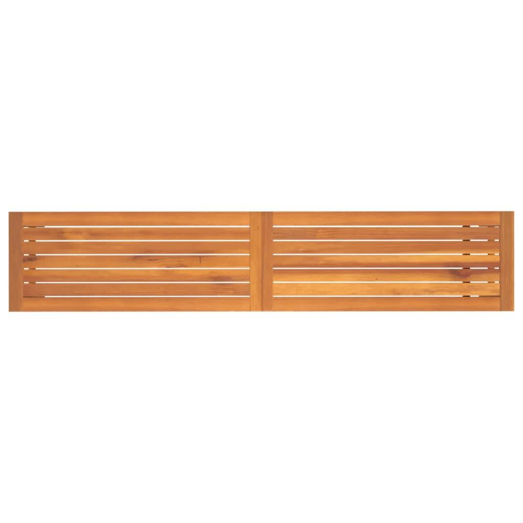 PANGIVO - Banc de jardin bois d'acacia naturel 180 x 35 x 45 cm - PANGIVO - Image 5