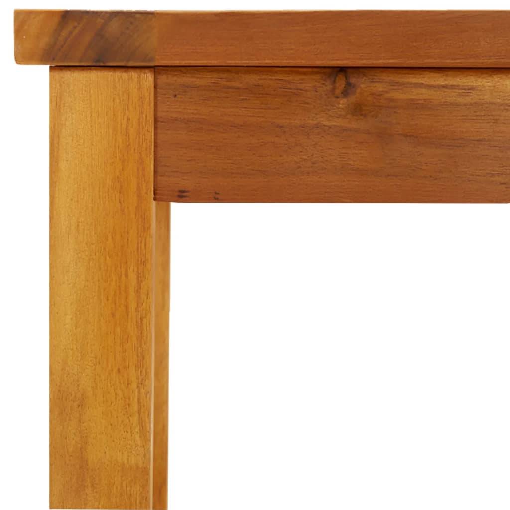PANGIVO - Banc de jardin bois d'acacia naturel 180 x 35 x 45 cm - PANGIVO - Image 6