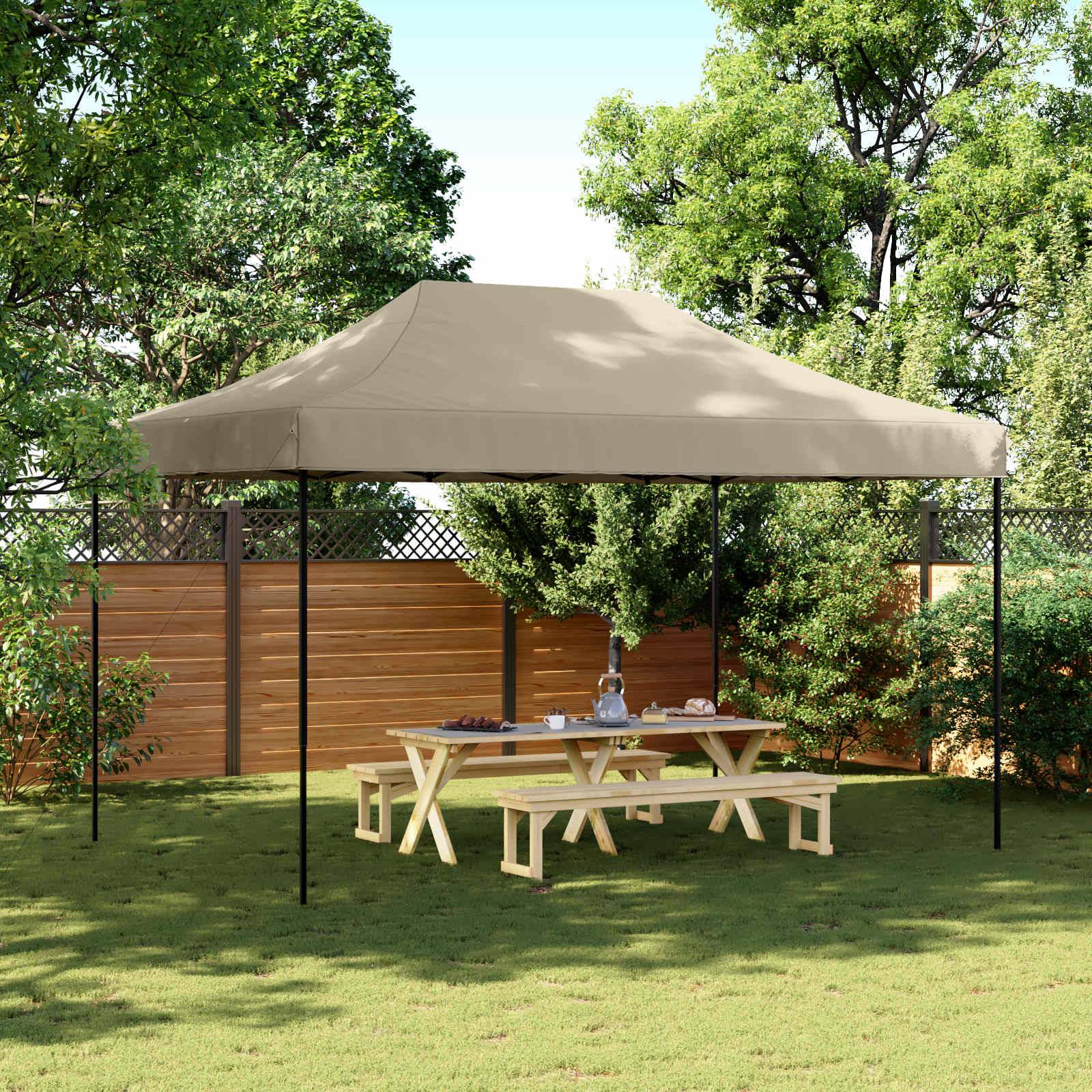 Prolenta Premium - Pergola acier taupe  440 x 292 x 315 cm  - Prolenta premium p382.1 - Image 2