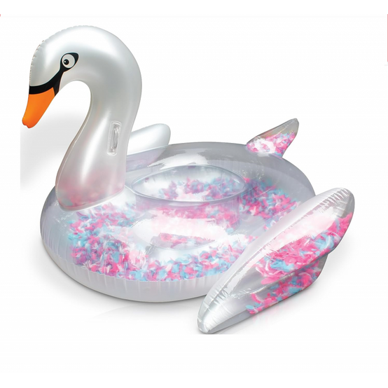 Ballon flotteur SIGNE gonflable pour piscines XXL 183x162x117 cm pour adultes et enfants à partir de 14 ans Bouée de natation - Image 1
