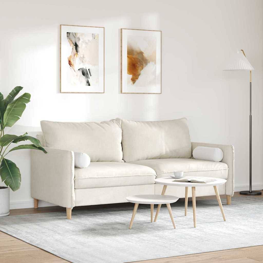 ComfortXL - Coussins de Soutien (Lot de 2) en Tissu Housses Lavables pour Salon Blanc 15x40 cm – ComfortXL Outdoor Living - Image 4