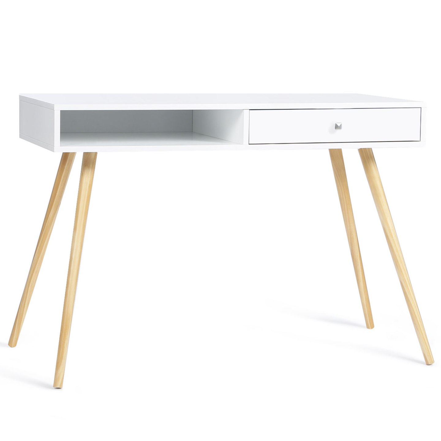 Bureau scandinave EFFIE bois blanc - Image 2