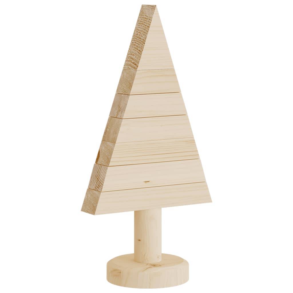 Lot de 2 sapins de Noël en bois décoratifs à personnaliser pour intérieur 30 cm – ComfortXL Outdoor Living - Image 3