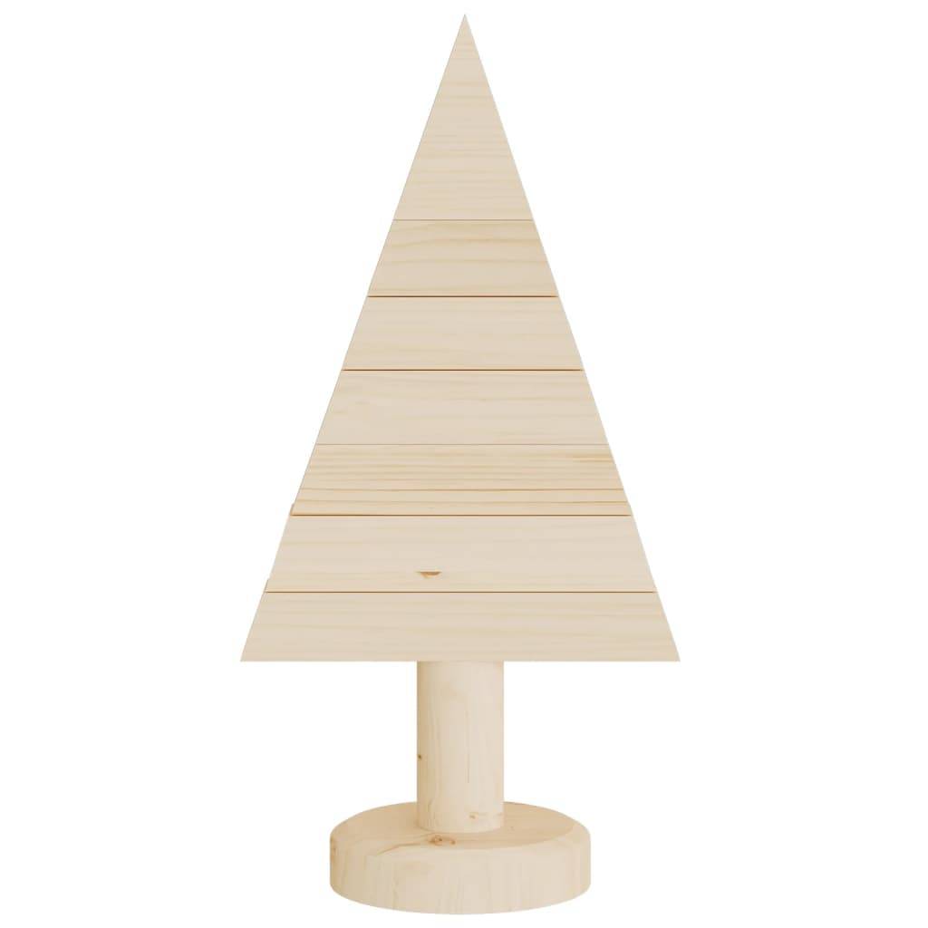 Lot de 2 sapins de Noël en bois décoratifs à personnaliser pour intérieur 30 cm – ComfortXL Outdoor Living - Image 4