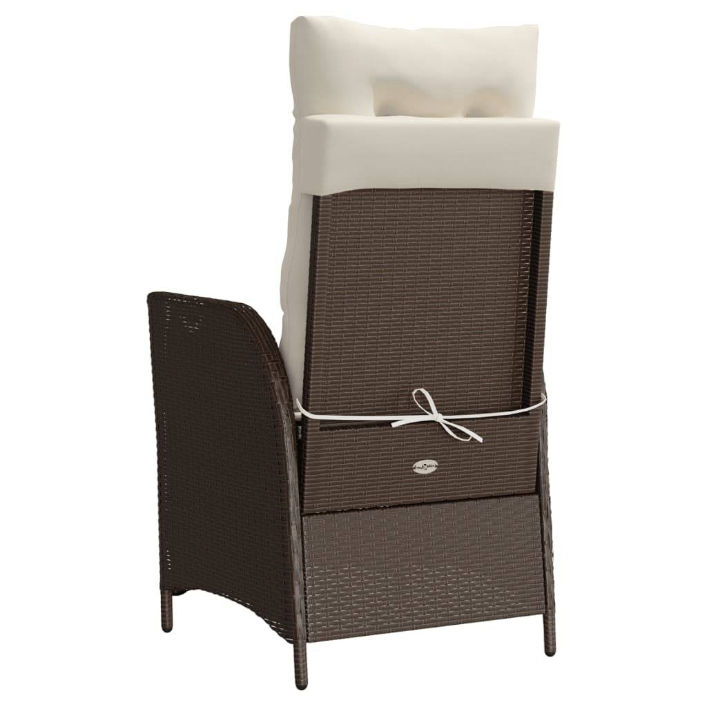 Chaise bois composite 2 places rotin marron  57 x 61 x 93 cm  - Prolenta premium  p3157.5 - Image 7
