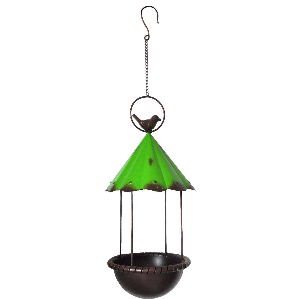La Grande Prairie - Mangeoire à suspendre parapluie vert 20 cm - Image 1