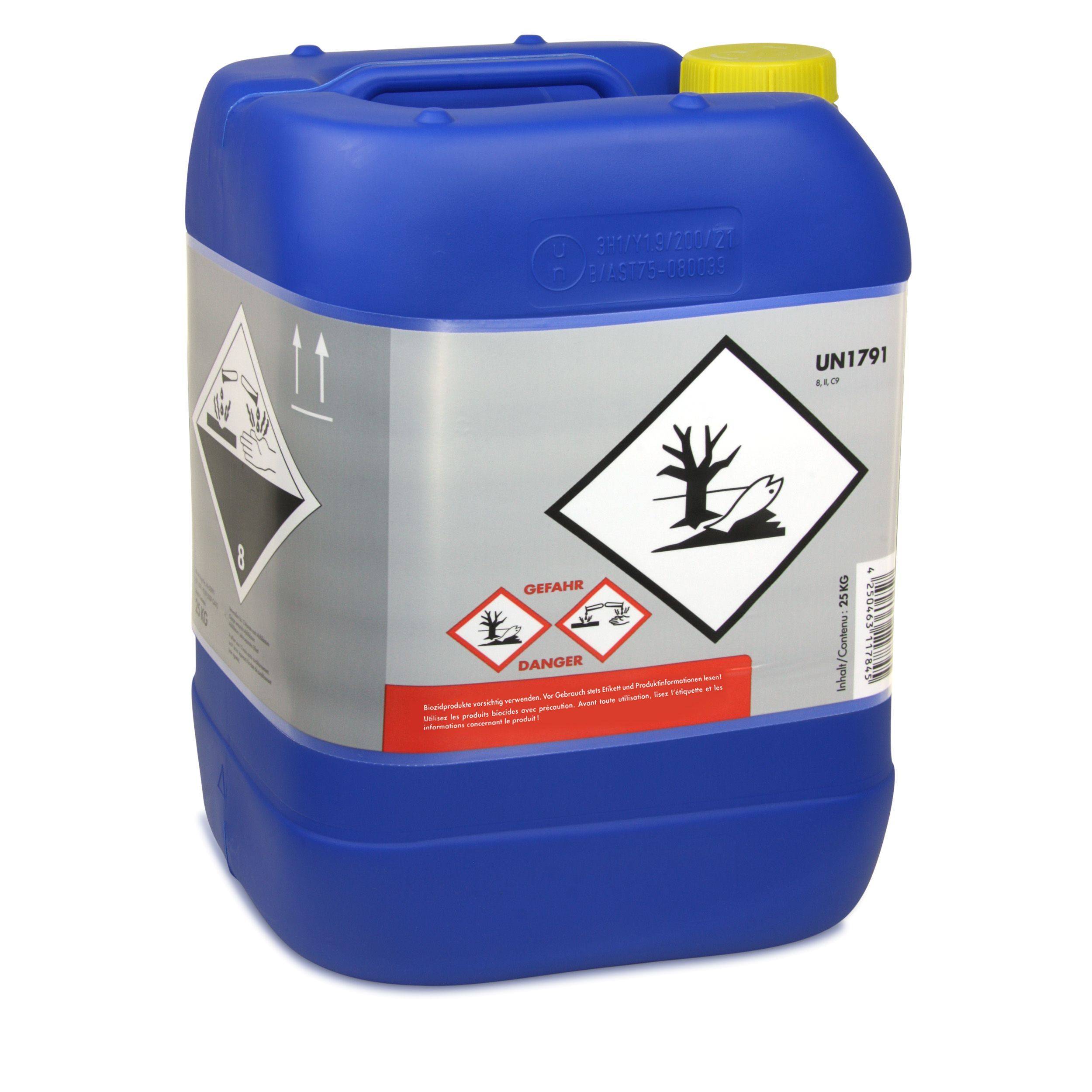Chlore liquide 48° Bayzid® en bidon de 25 KG (20L) x 1 - Image 5