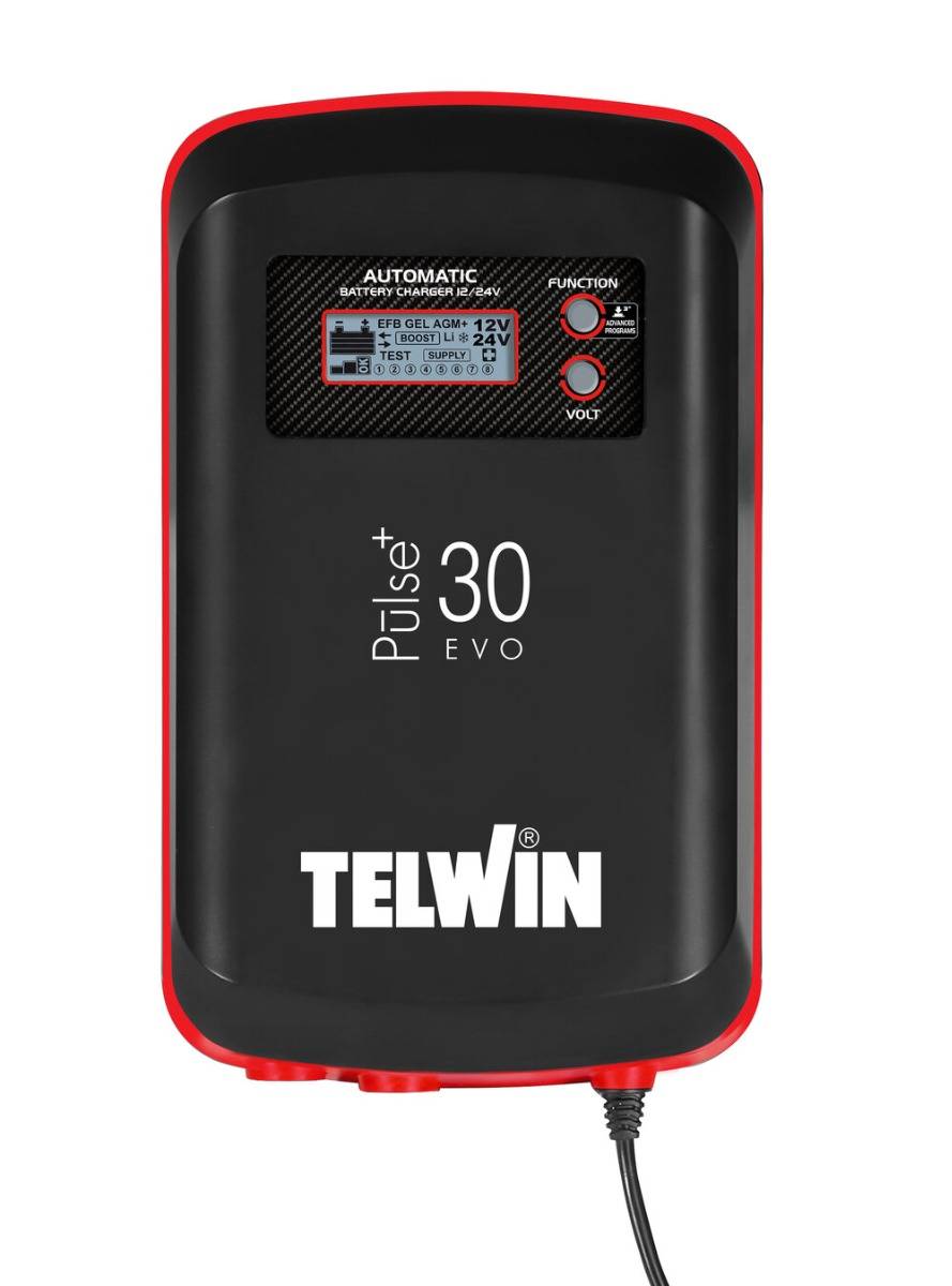 Chargeur de batterie Pulse 30 EVO - 230V - 12V/24V - TELWIN - 807610 - Image 2