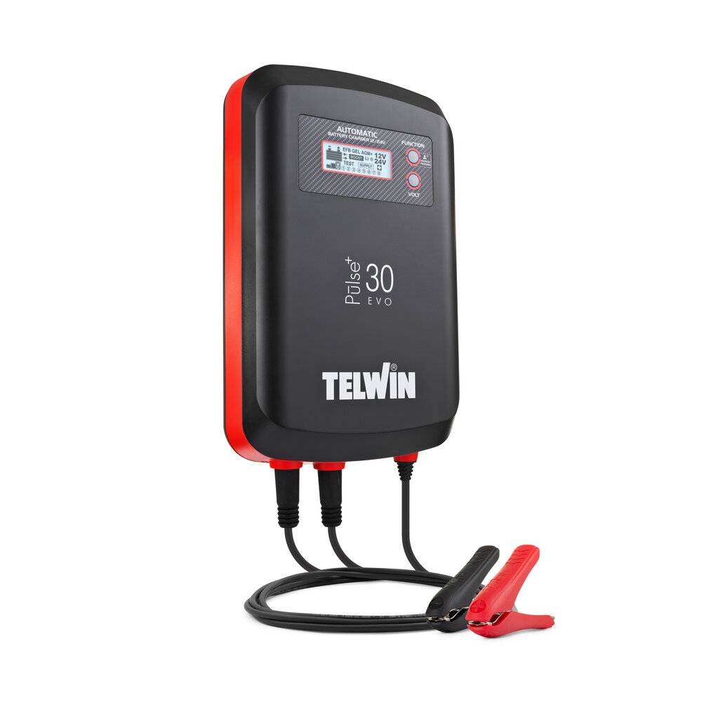 Chargeur de batterie Pulse 30 EVO - 230V - 12V/24V - TELWIN - 807610 - Image 3