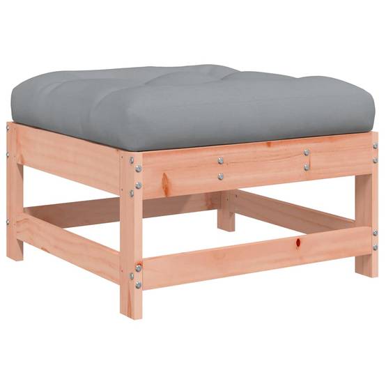 Vidaxl - Repose-pieds de jardin et coussins lot de 2 bois massif douglas vidaXL 825588 - Image 7