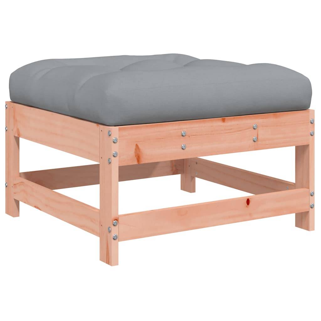 Vidaxl - Repose-pieds de jardin et coussins lot de 2 bois massif douglas vidaXL 825588 - Image 7