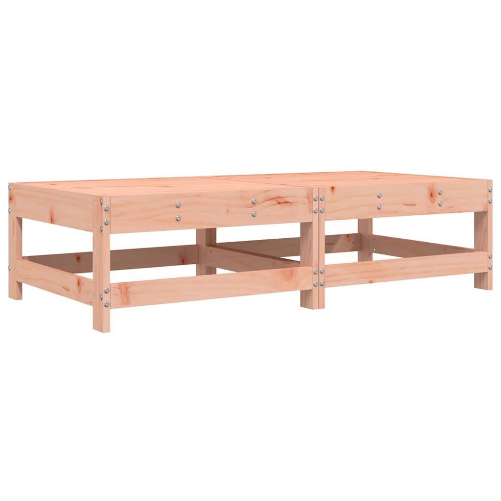 Vidaxl - Repose-pieds de jardin et coussins lot de 2 bois massif douglas vidaXL 825588 - Image 4