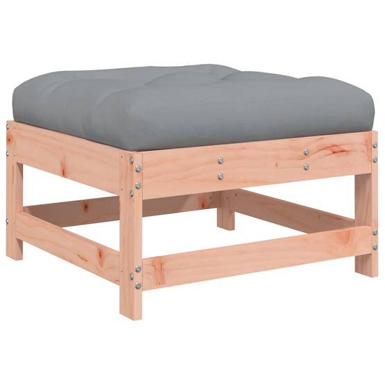 Vidaxl - Repose-pieds de jardin et coussins lot de 2 bois massif douglas vidaXL 825588 - Image 5